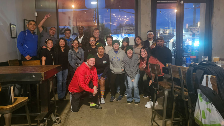 Ambassadors gather for social events before and after races and at the Mercury Events Holiday Party!